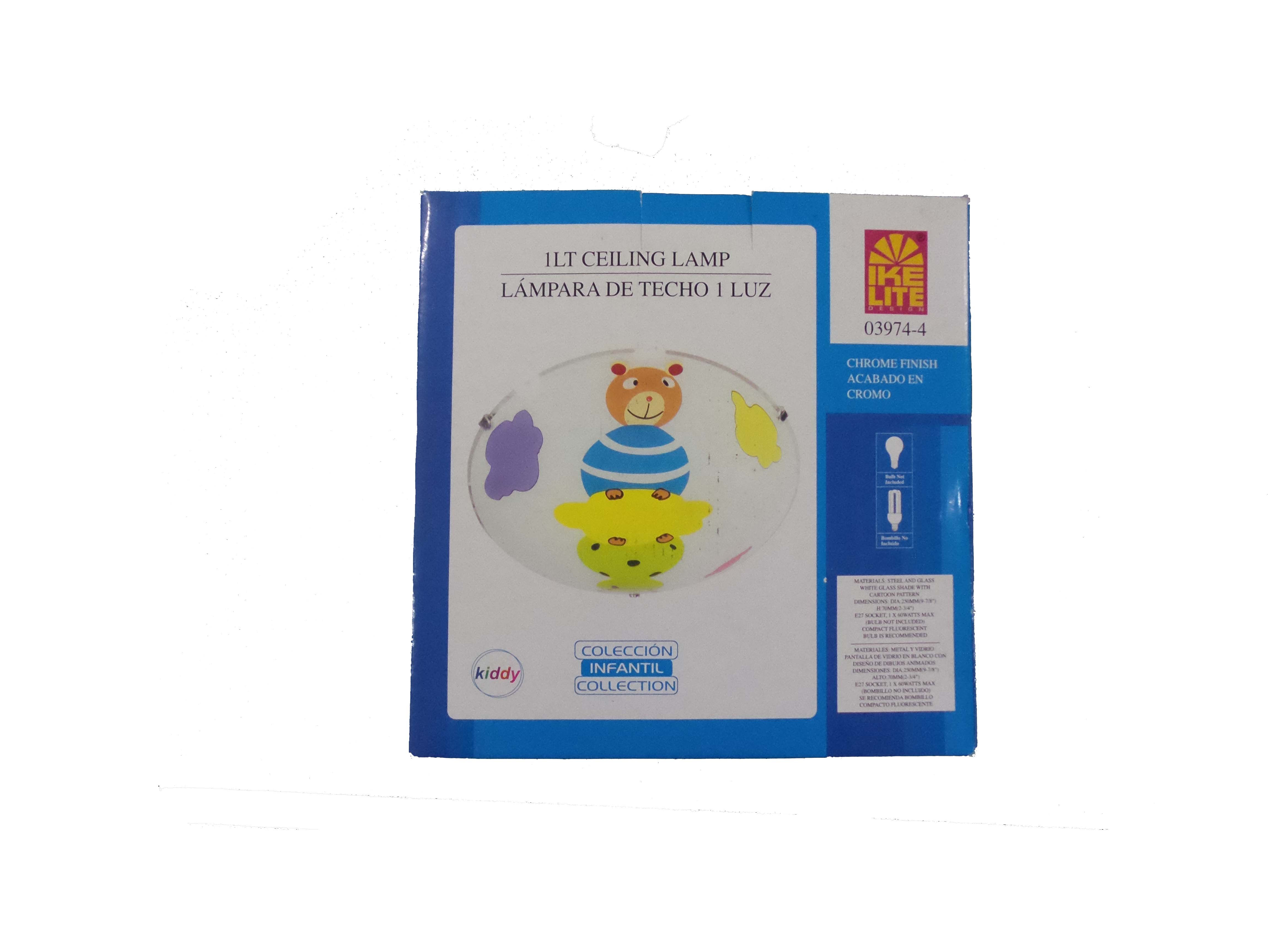 IkeLite 1 Light Ceiling Lamp