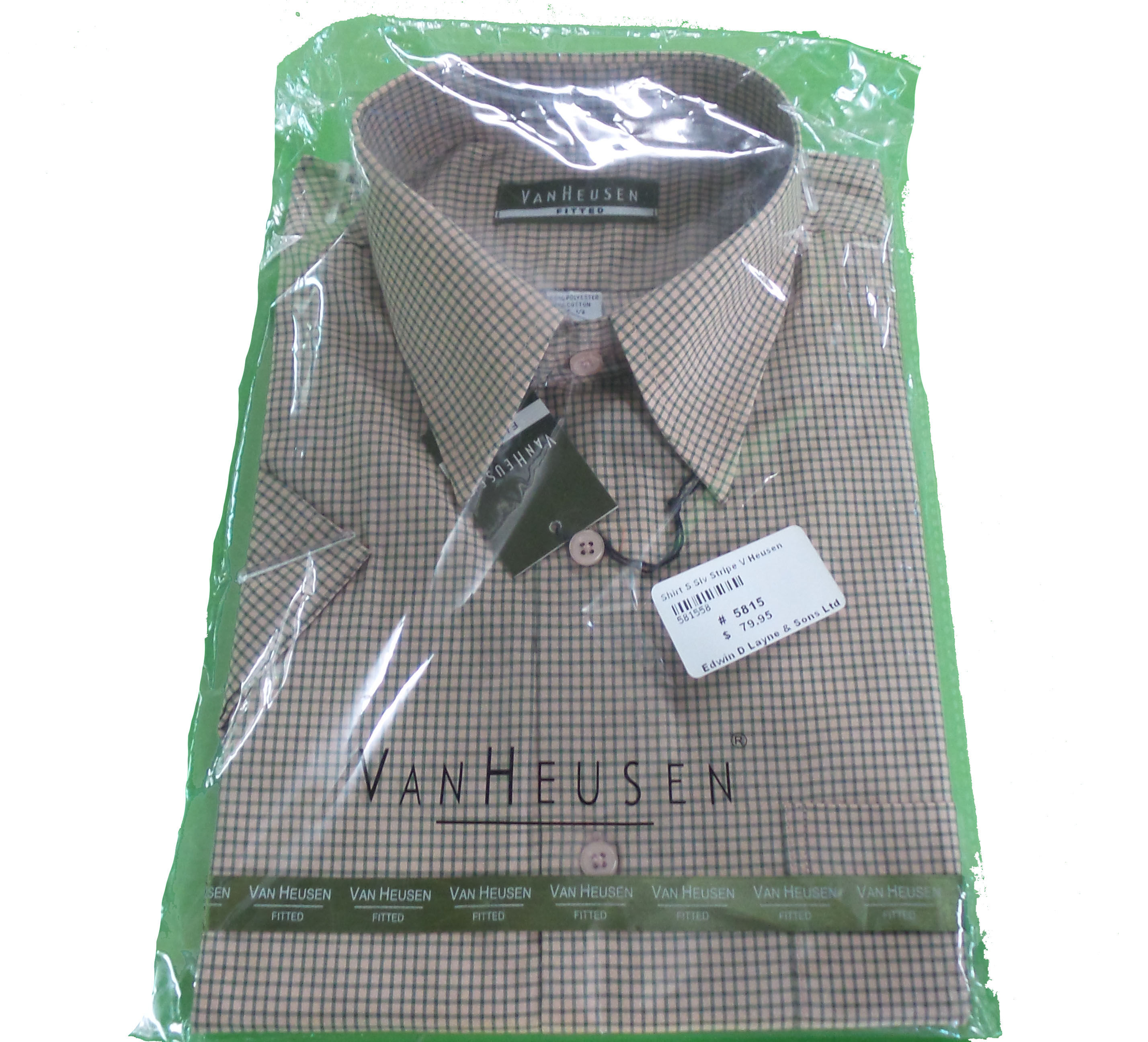 Van Heusen Fitted Stripped Shirts