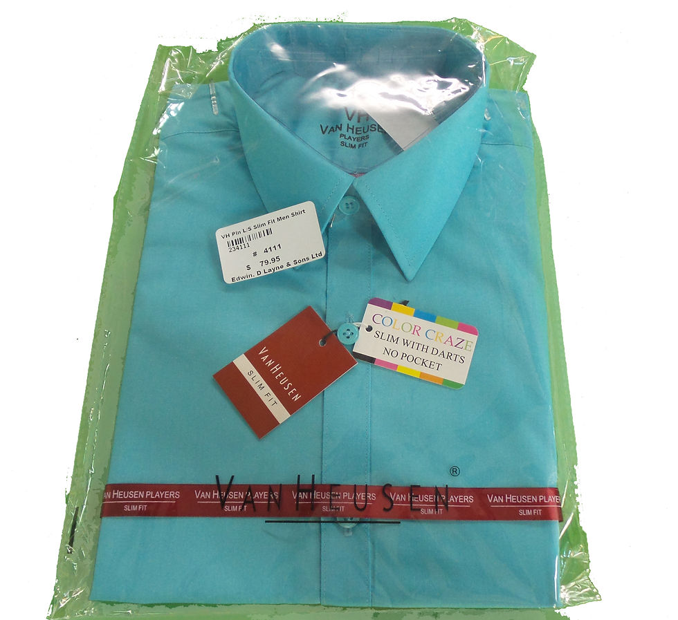 Thumbnail: Van Heusen Plain Long Sleeve Slim Fit Shirts