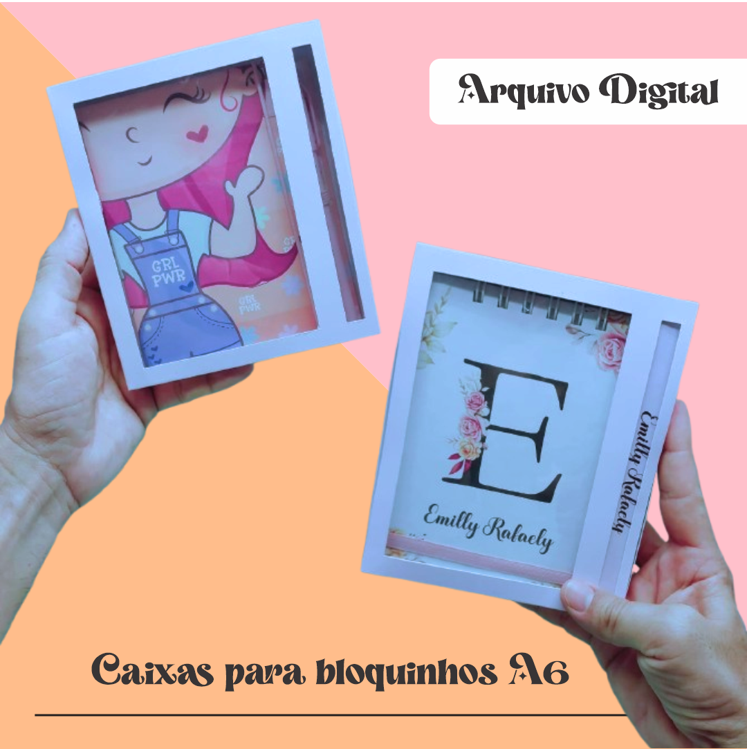 CAIXA PARA BLOQUINHO A6