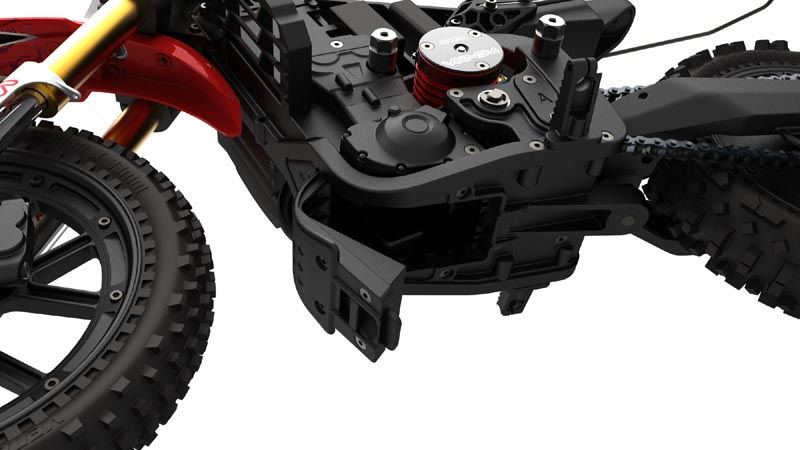 Miniatura: 1/4 Moto Venom VMX 450 RTR Dirtbike
