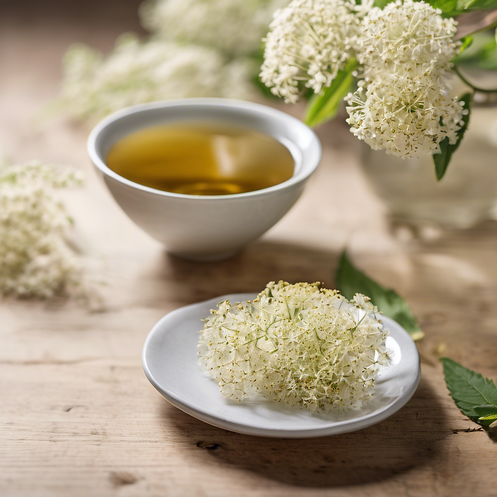 a zesty and warm cup of tea