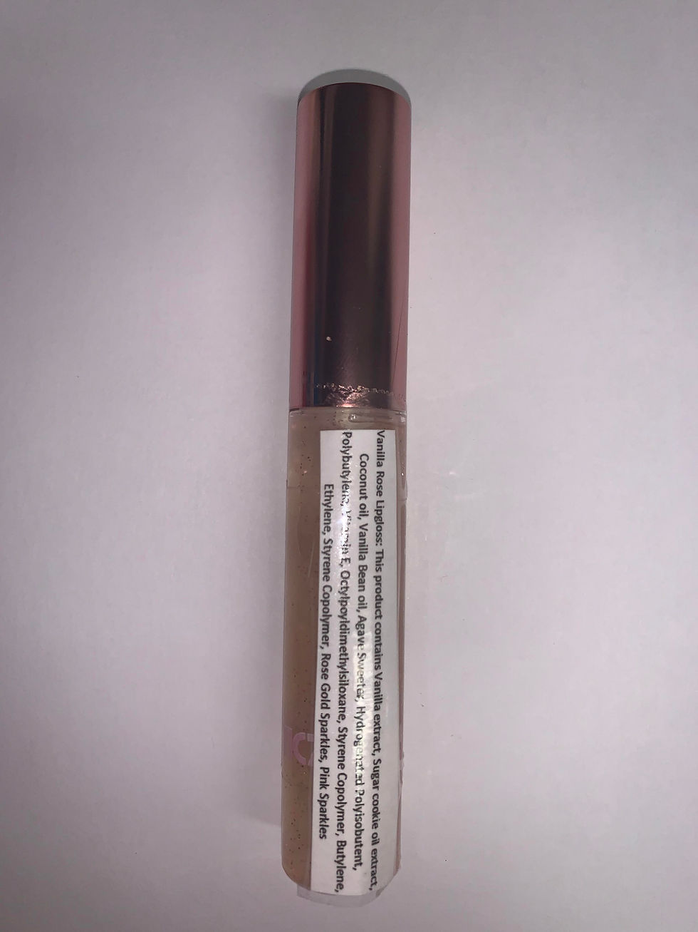 Thumbnail: Vanilla Rose Gold Lipgloss
