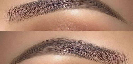 Eye brow tinting