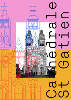 Carte Postale - Cathédrale Saint Gatien