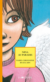  la 1ère de couverture de  Nina au paradis