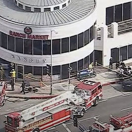 Deadly Car Crash at Los Angeles Grocery Store