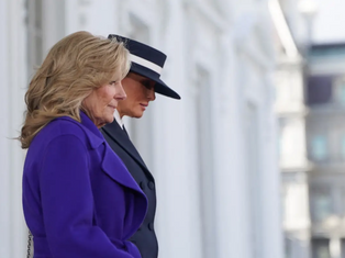 Jill Biden says Melania Trump 'kept trying to switch the topic to the weather' during their 'frosty' Inauguration Day car ride
