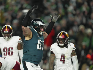 Eagles’ path to the Super Bowl was paved by the prowess of their offensive line