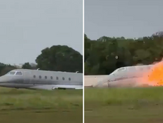 La Romana Private Jet Crash Captured on Camera as US Aircraft Ignites Fireball in Dominican Republic