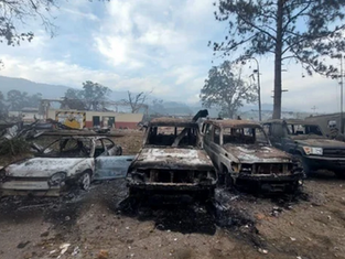 Photos show aftermath of U.S. strikes at Fuerte Tiuna
