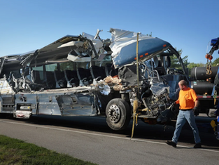 Greyhound bus crash