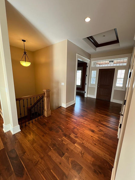 Interior painting project