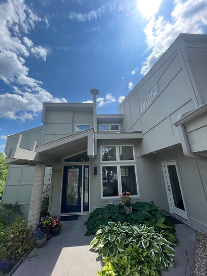 Large exterior painting project