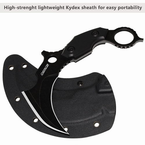 OERLA OL-0019BE Double Edge Karambit tactical Knife Full Tang