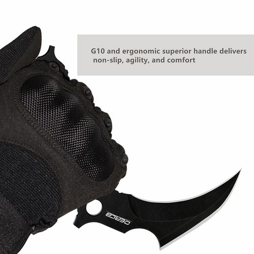 OERLA OL-0019BE Double Edge Karambit tactical Knife Full Tang