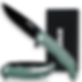 OERLA OLHG-D53 EDC Folding Pocket Knife 4" D2 Steel Blade with G10 Handle