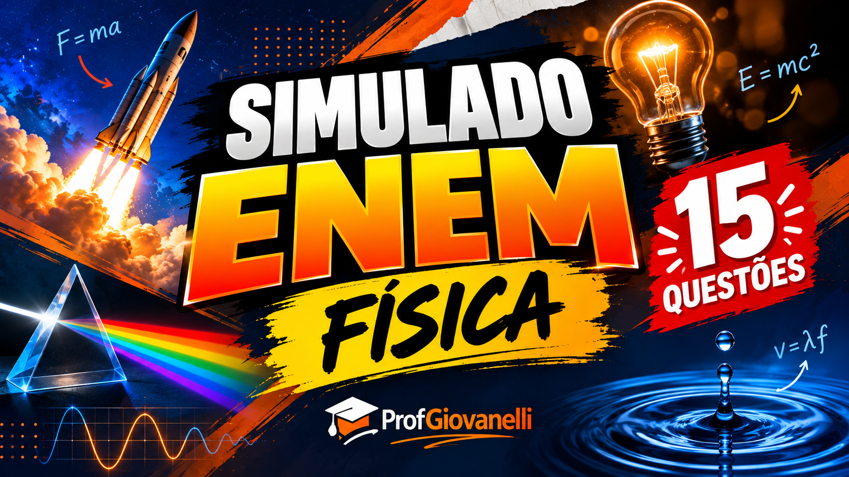 1° Simulado - Curso Física 2026 - Intensivo