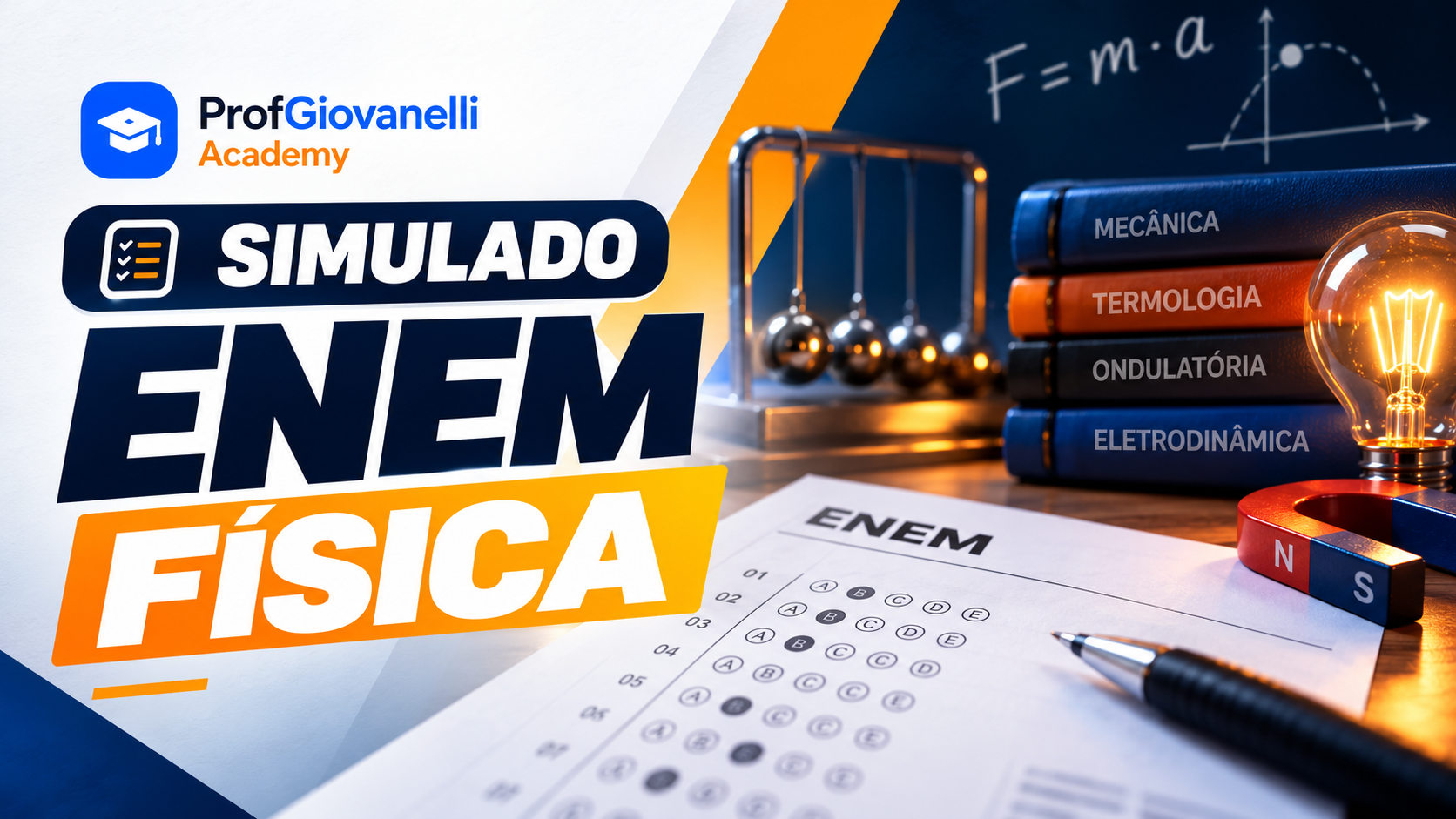 1° Simulado - Curso Física 2026 - Intensivo
