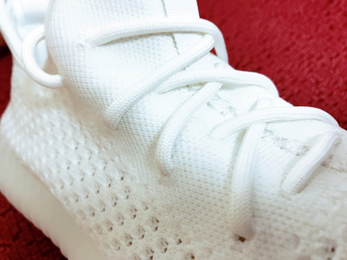 Kanye West Wears White adidas Yeezy 350 Boost V2