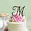 Thumbnail: Personalized Monogram Wedding Cake topper
