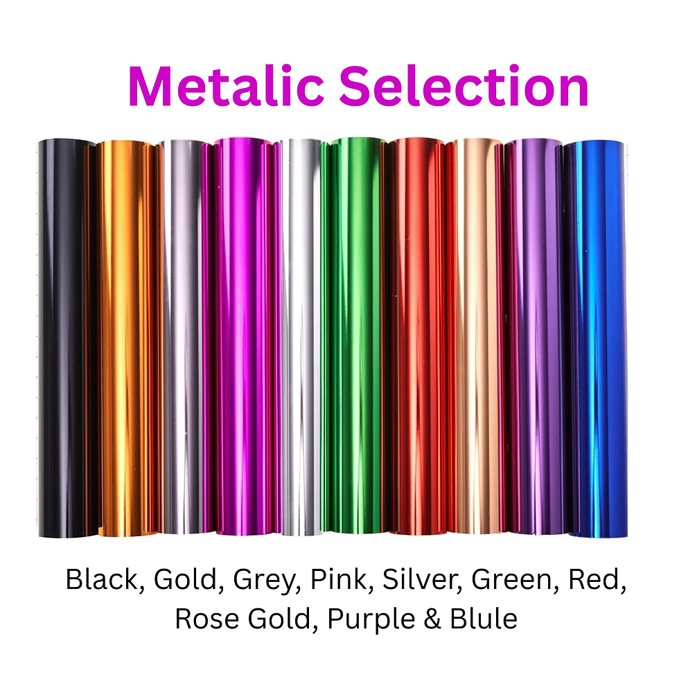 Thumbnail: Metalic Vinyl Wedding Stickers 3-6 Inches