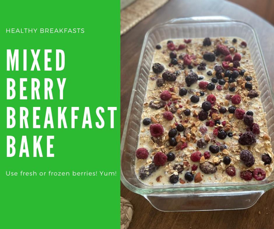 HONEY BERRY OATMEAL BAKE