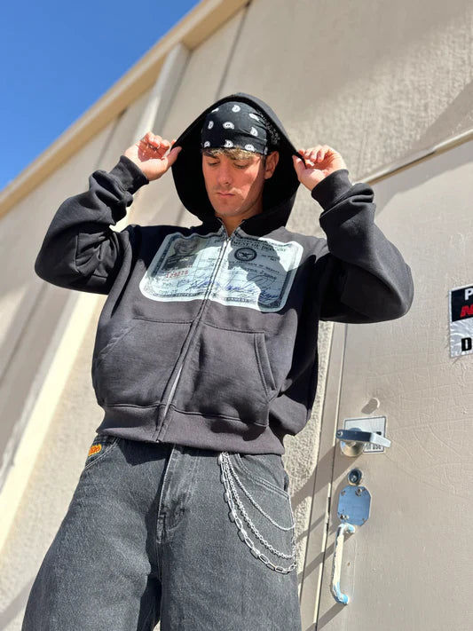 Thumbnail: Perspective BLACK "MARILYN" ZIP