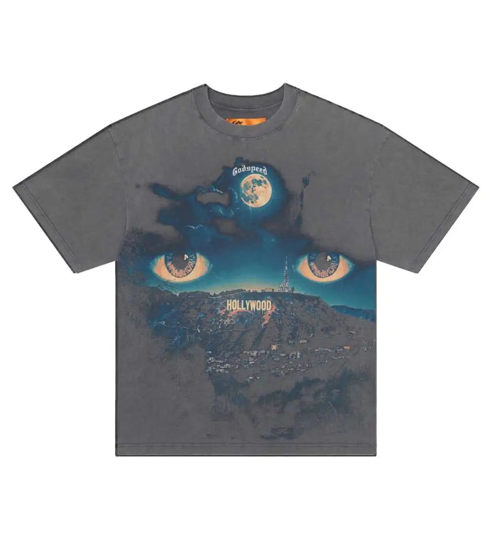 Godspeed Hills Have Eyes Tee Grey