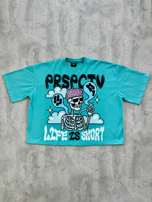 Thumbnail: Perspective "Life is Short" BOXY TEE