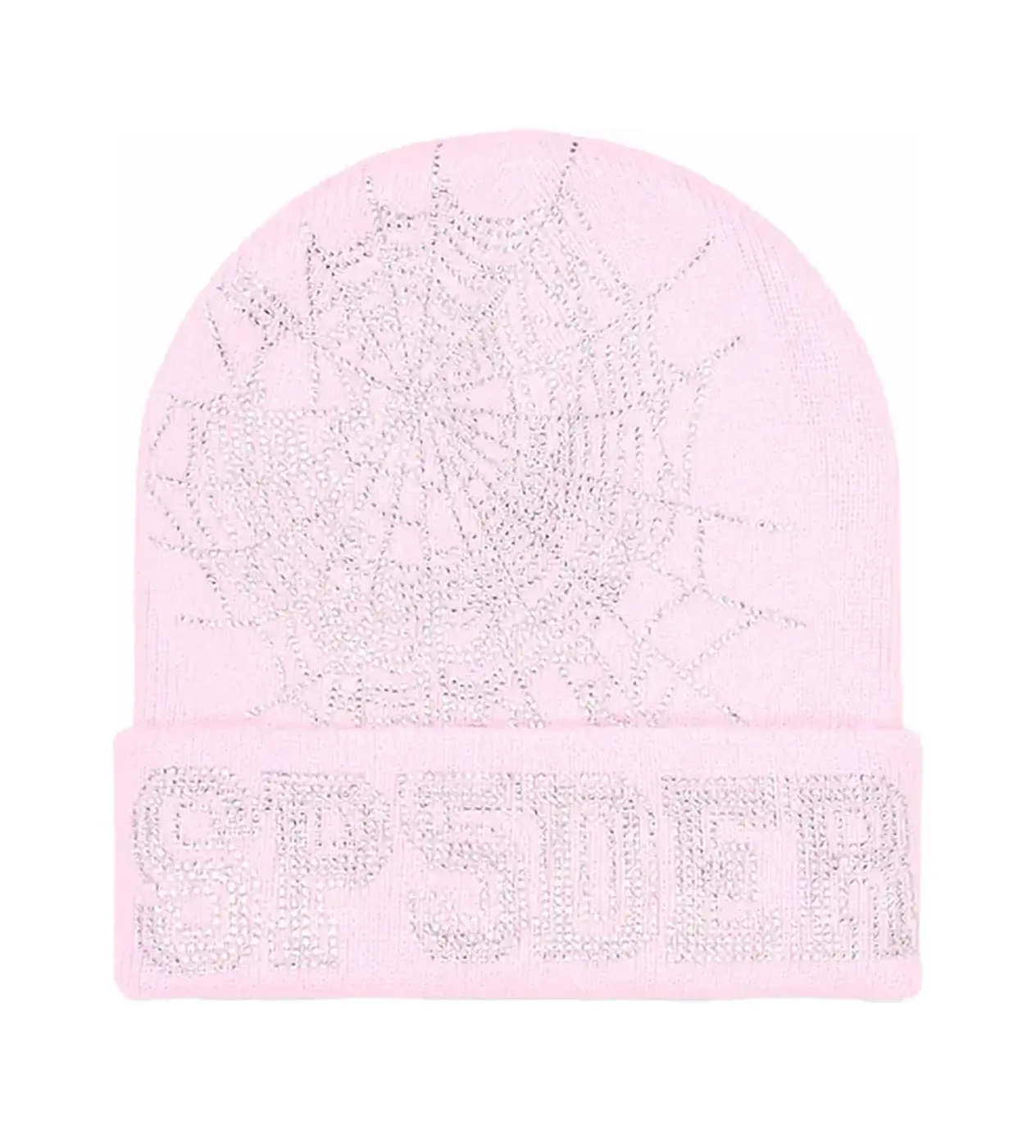 SP5DER WEB BEANIE PINK