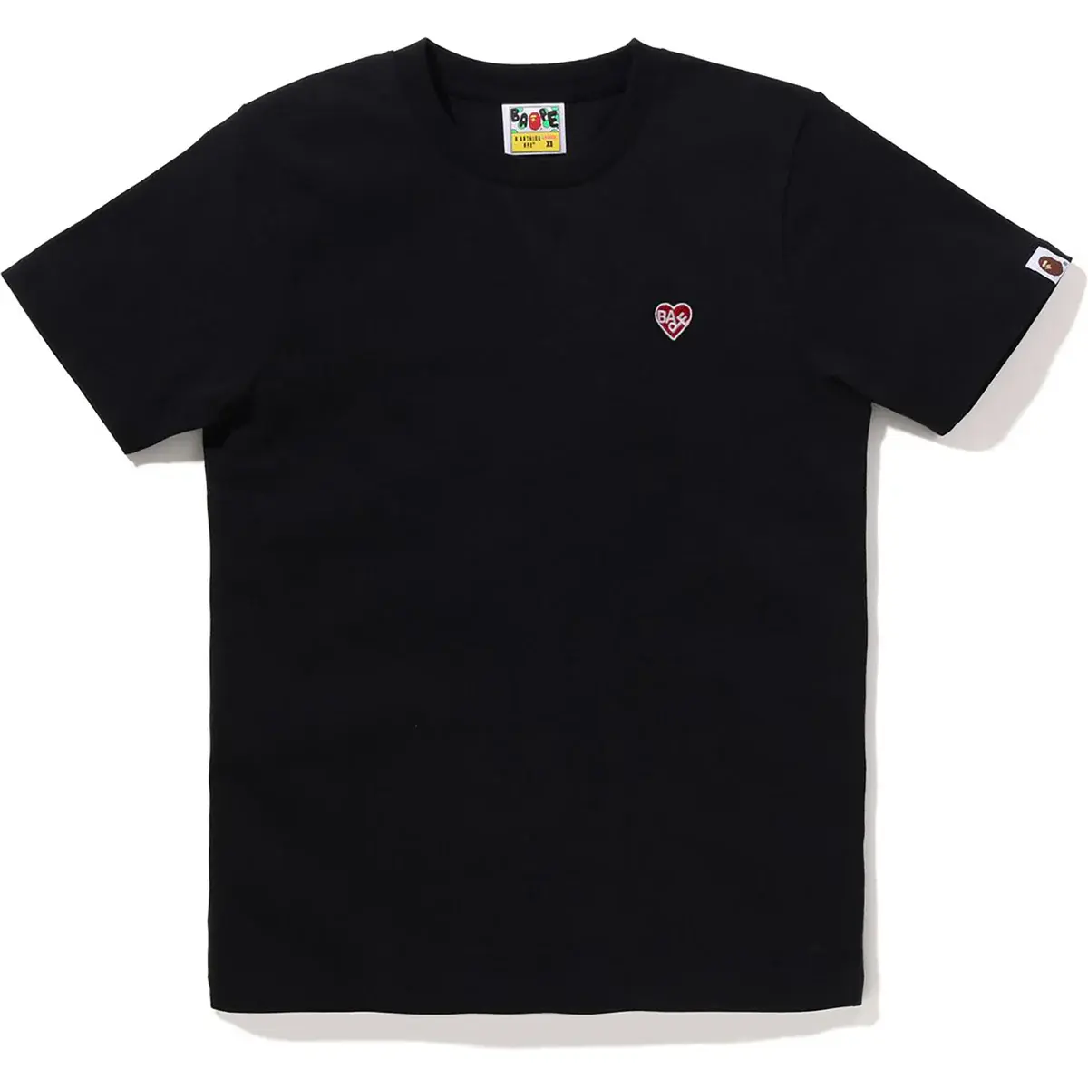 BAPE HEART ONE POINT TEE LADIES