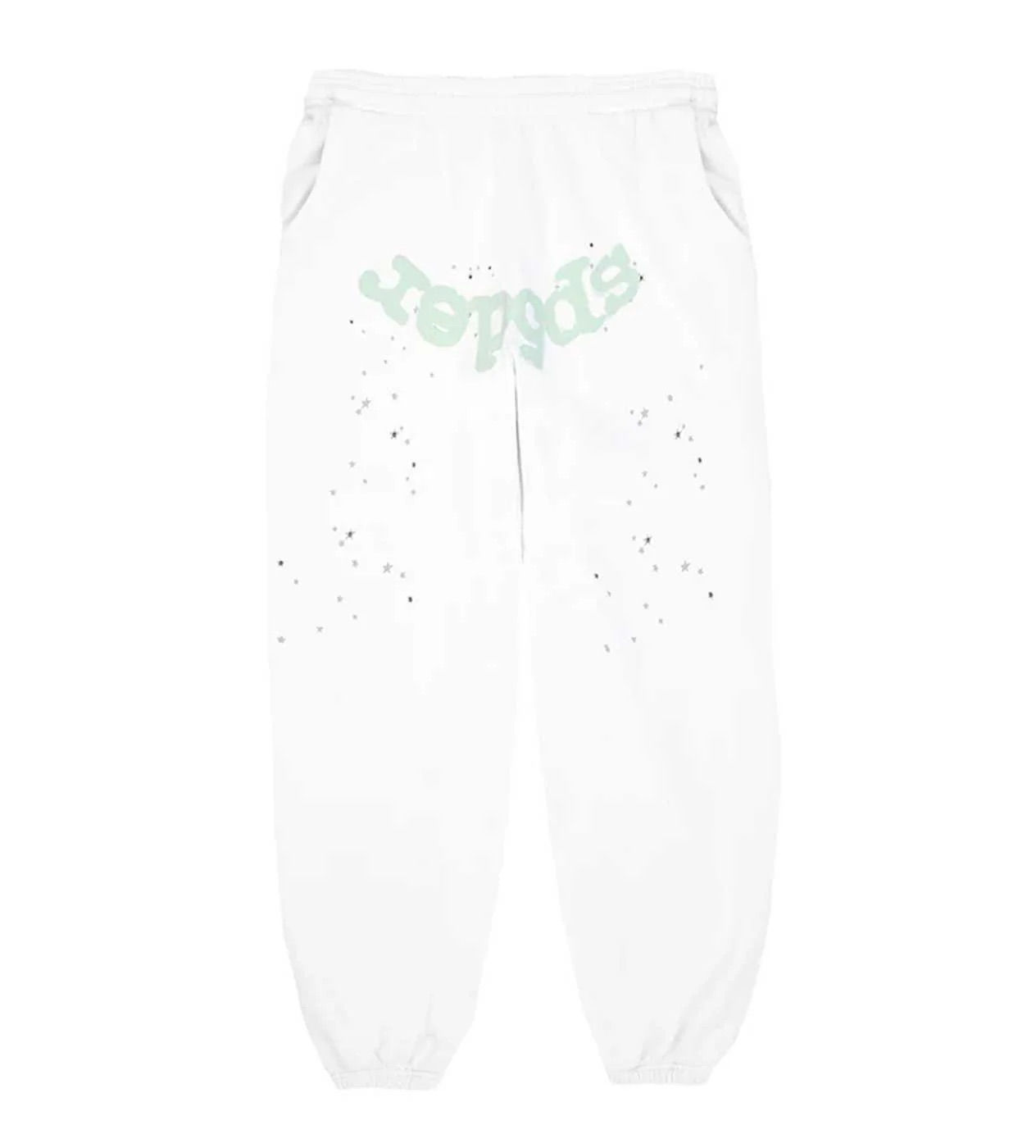 SP5DER ADULT SWEATPANTS EGG SHELL