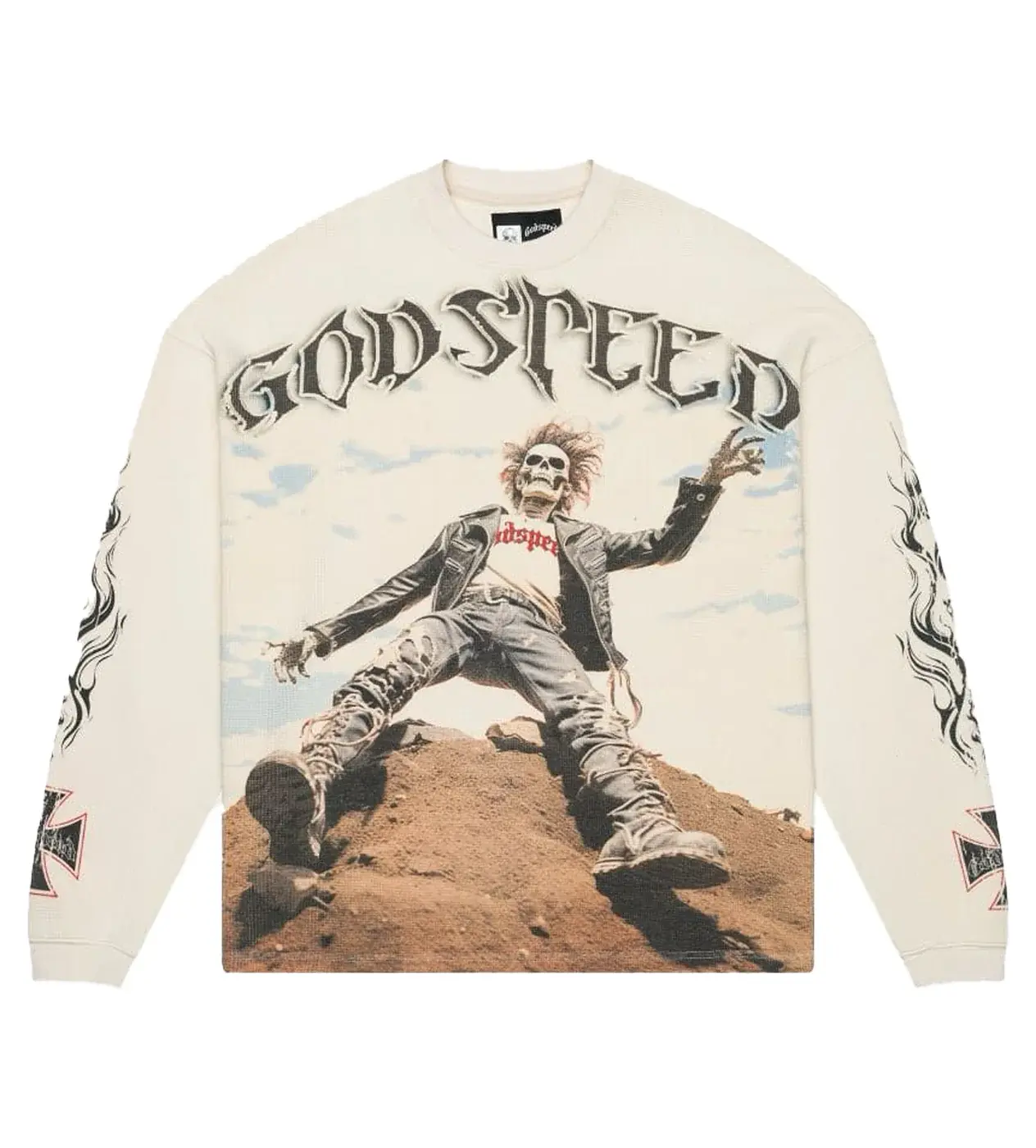 GODSPEED ROCKER THERMAL L/S WASHED BONE