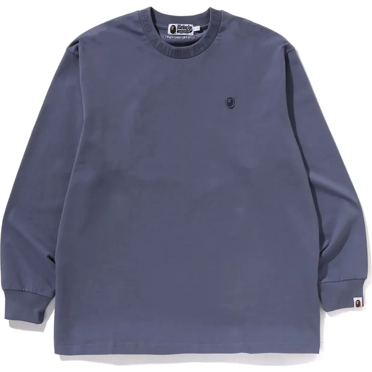 BAPE ONE POINT RELAXED FIT LS TEE MENS