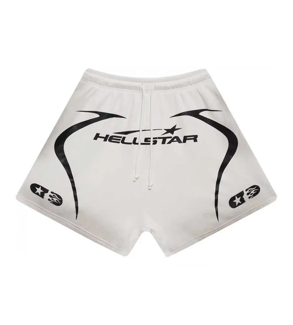 Hellstar Warm Up 7 on 7 Shorts White