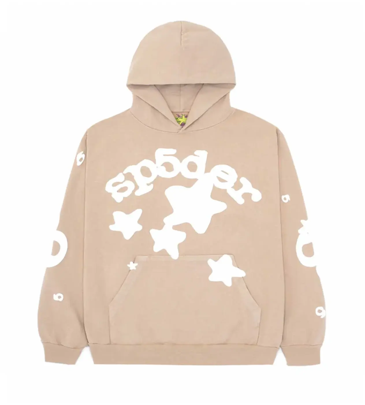 SP5DER BELUGA HOODIE BROWN