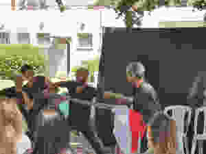 החבר׳ה מאיכילוב מופע תיאטרון פלייבק לצוות חינוכי