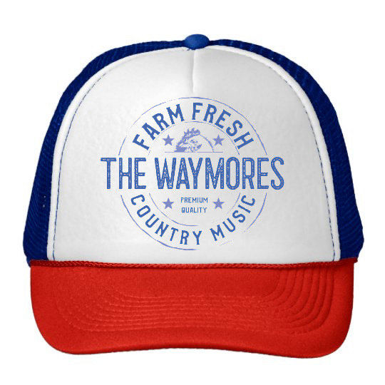 Farm Fresh Country RED, WHITE AND BLUE TRUCKER