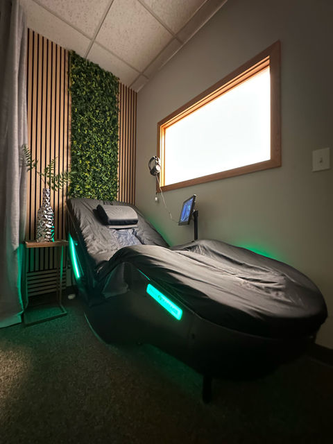 Hydromassage bed