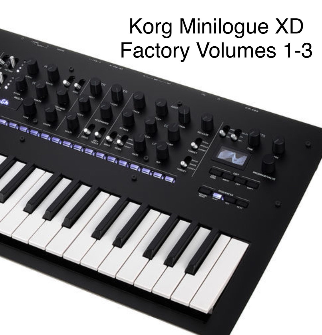 Korg Minilogue XD Factory on Fire Volumes 1-3 Bundle Deal | Marc