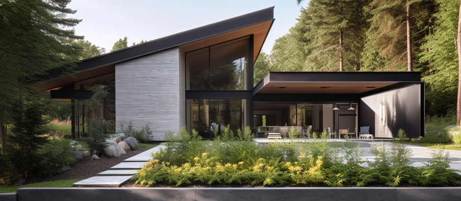 Designing a Modern House with AI: Forest Homes, May '23
