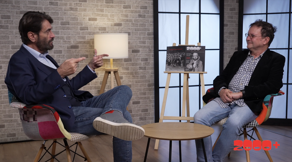 Robert Schwartz și Tibi Stoichici în dialog