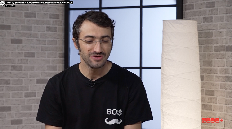 Axel Moustache la Jvarț by Schwartz