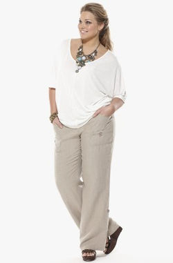 OVERSIZED SCOOP NECK TOP