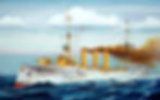 Painting of SMS Emden