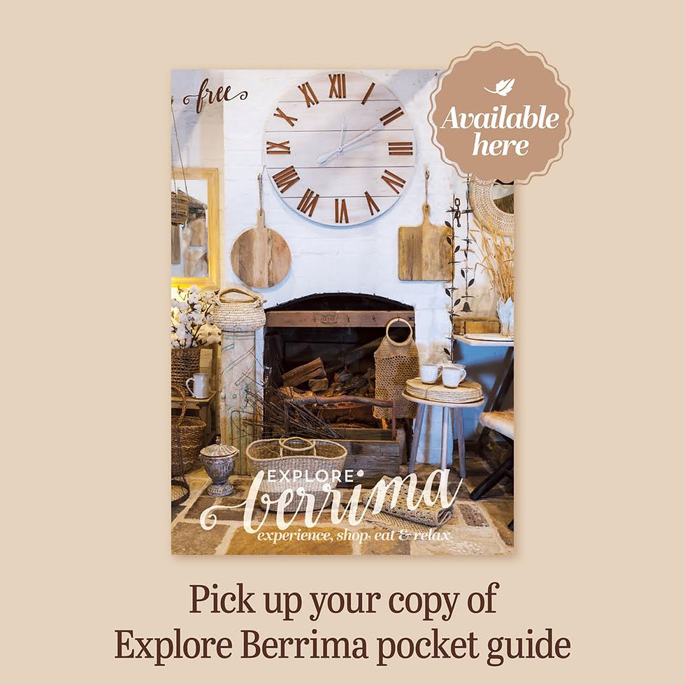 Front cover of Berrima Pocket Guide