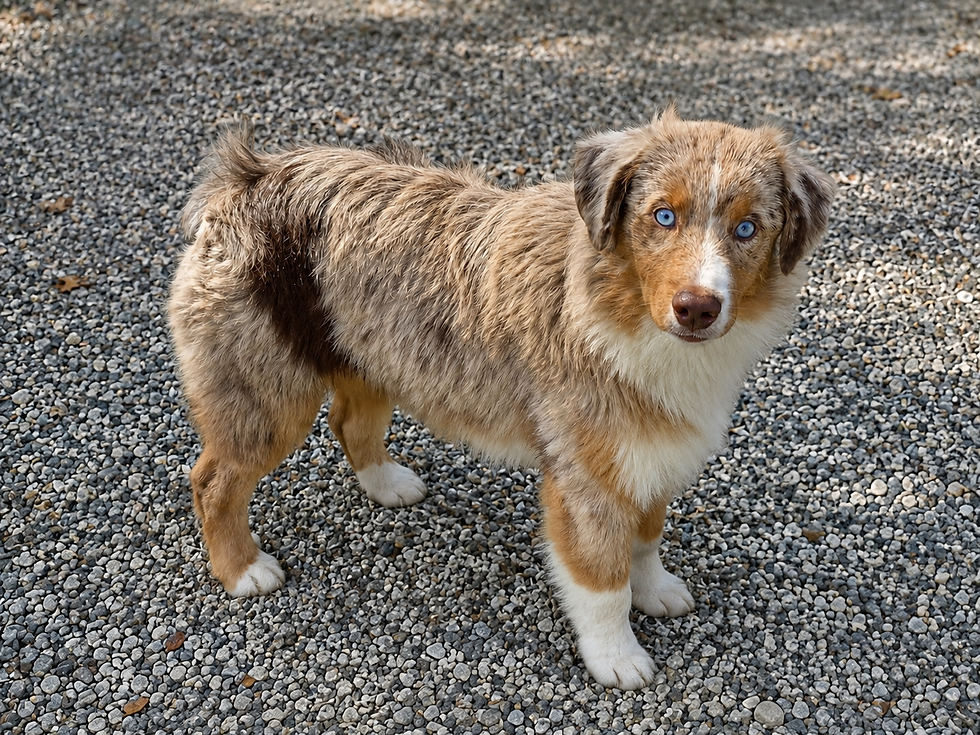 JAUNTY Red Merle MAS
