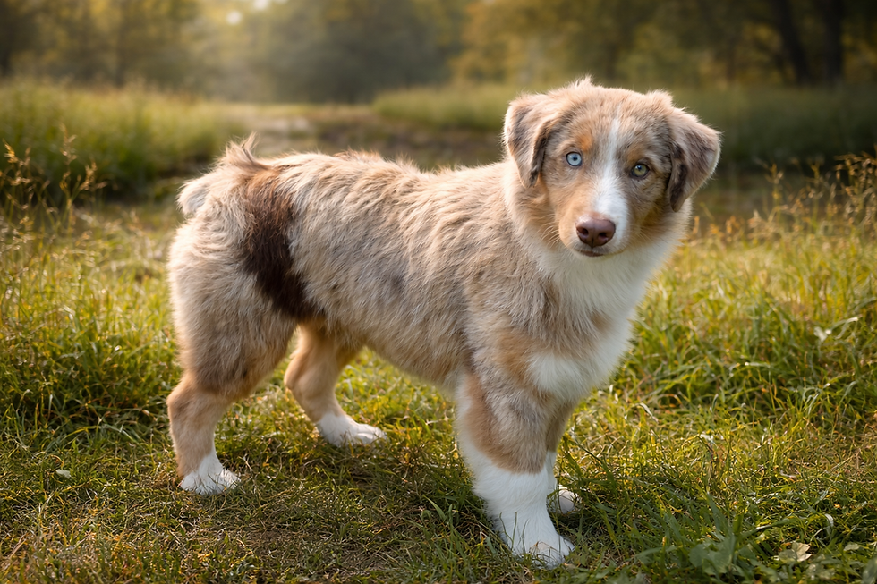 JAUNTY Red Merle MAS