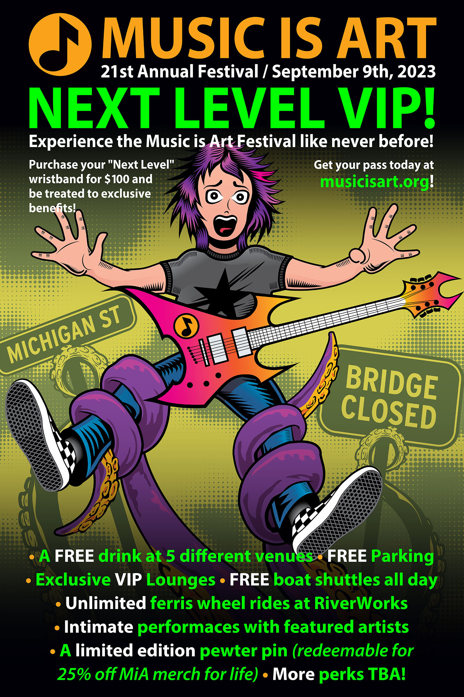 MiA Festival 2023 Next Level VIP Music is Art